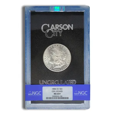 1884-CC GSA Morgan Dollar - NGC MS64+ — Silver bullion from Standard Bullion