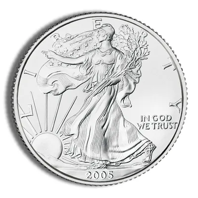 2005 Silver American Eagle - BU — Silver bullion from Standard Bullion