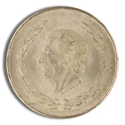 1951-1954 Mexico 5 Pesos Hidalgo Silver Coin (Avg Circ) — Silver bullion from Standard Bullion