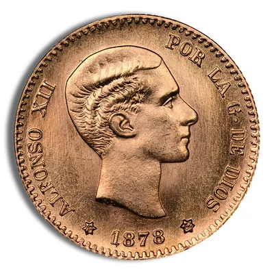 Spain 10 Pesetas Gold Coin — Gold bullion from Standard Bullion