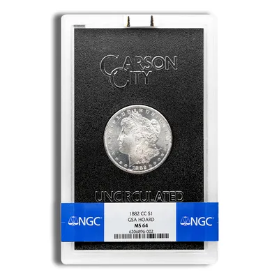 1882-CC GSA Morgan Dollar - NGC MS64 — Silver bullion from Standard Bullion
