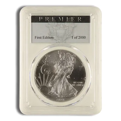 2020 Silver Eagle PCGS MS70 — Silver bullion from Standard Bullion