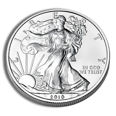 2010 Silver American Eagle - BU — Silver bullion from Standard Bullion