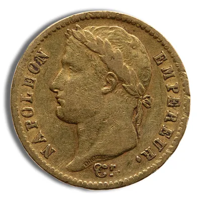 France Gold 20 Francs - Napoleon I (1807-1815) — Gold bullion from Standard Bullion