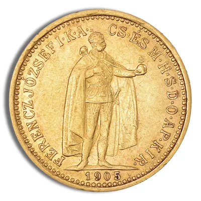 Hungary 10 Korona Gold Coin — Gold bullion from Standard Bullion