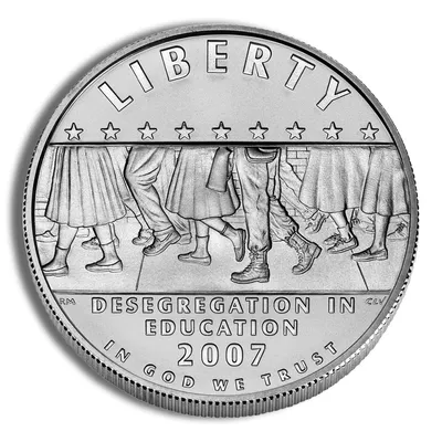 2007-P <body> Little Rock, Deseg Silver Commem - BU — Silver bullion from Standard Bullion