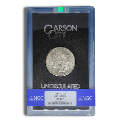 1880-CC GSA Morgan Dollar - NGC MS63+ — Silver bullion from Standard Bullion