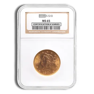 <body>0 Gold Liberty Eagle - NGC MS65 — Gold bullion from Standard Bullion