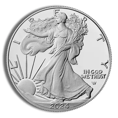 2024 Silver American Eagle - BU — Silver bullion from Standard Bullion