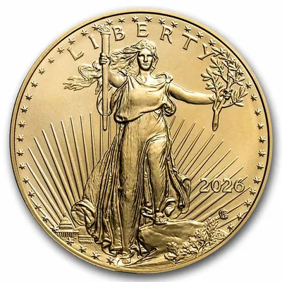2026 1 oz Gold Eagle - BU — Gold bullion from Standard Bullion