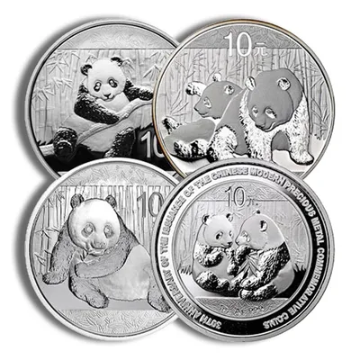 Platinum Panda - 1 oz (Year Varies) — Platinum bullion from Standard Bullion
