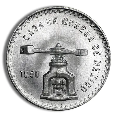 1 oz Mexican Onza Balance Scale Silver Coin (Year Varies) — Silver bullion from Standard Bullion