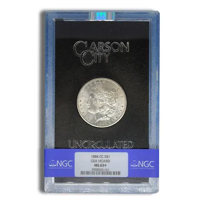 1884-CC GSA Morgan Dollar - NGC MS63+ — Silver bullion from Standard Bullion