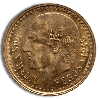 Mexico Gold 2.5 Peso — Gold bullion from Standard Bullion