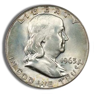 <body> FV 90% Silver Franklin Half Dollars - BU — Silver bullion from Standard Bullion