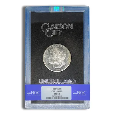 1884-CC GSA Morgan Dollar - NGC MS64 — Silver bullion from Standard Bullion