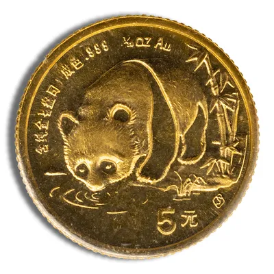 1/20 oz China Gold Panda - BU - Sealed (Year Varies) — Gold bullion from Standard Bullion