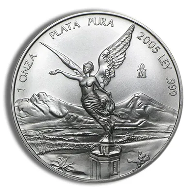 2005 1 oz Silver Mexican Libertad - BU — Silver bullion from Standard Bullion