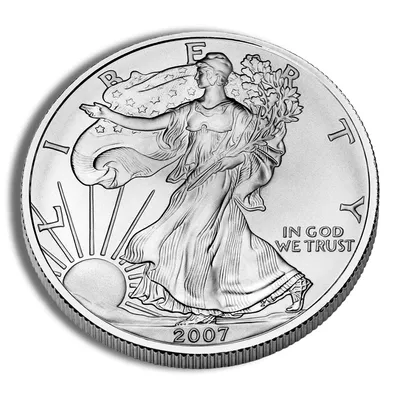 2007 Silver American Eagle - BU — Silver bullion from Standard Bullion