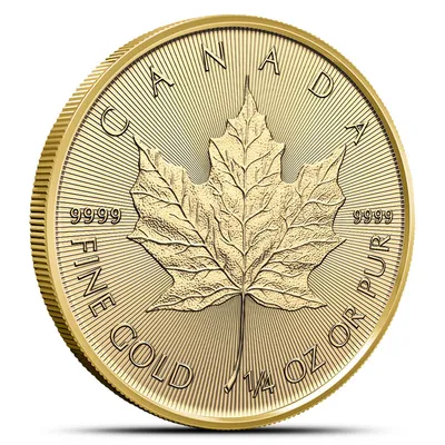 2026 1/4 oz Gold Maple Leaf — Gold bullion from Standard Bullion