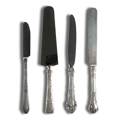 Sterling Silver - Knife Handle - Large Size — Silver bullion from Standard Bullion