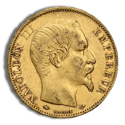 France Gold 20 Francs - Napoleon III (1852-1870) — Gold bullion from Standard Bullion
