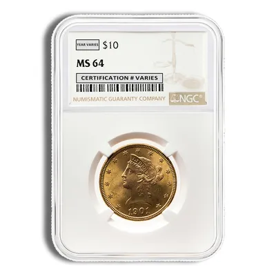<body>0 Gold Liberty Eagle - NGC MS64 — Gold bullion from Standard Bullion