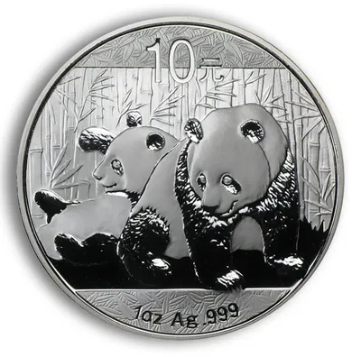 Chinese Silver Panda - 1 oz (Year Varies) — Silver bullion from Standard Bullion