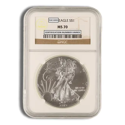 2015 Silver Eagle NGC MS70 — Silver bullion from Standard Bullion