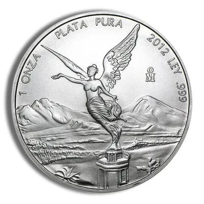 2012 1 oz Silver Mexican Libertad - BU — Silver bullion from Standard Bullion