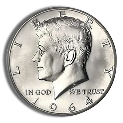 <body> FV 90% Silver 1964 Kennedy Half Dollars - BU — Silver bullion from Standard Bullion