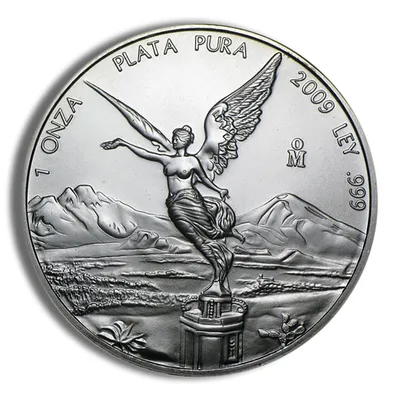 2009 1 oz Silver Mexican Libertad - BU — Silver bullion from Standard Bullion