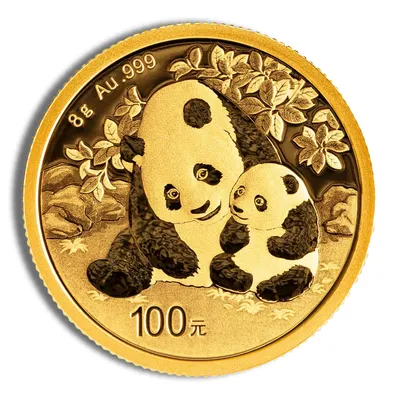 8 gram China Gold Panda - BU - Unsealed (Year Varies) — Gold bullion from Standard Bullion