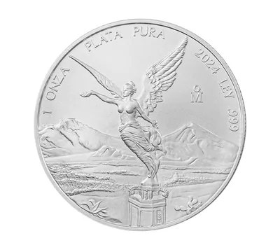 2024 1 oz Silver Mexican Libertad - BU — Silver bullion from Standard Bullion