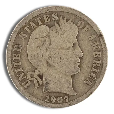 <body> FV 90% Silver Barber Dimes - G-F — Silver bullion from Standard Bullion