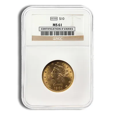 <body>0 Gold Liberty Eagle - NGC MS61 — Gold bullion from Standard Bullion