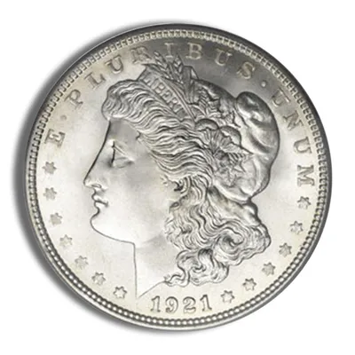 1921 Morgan Silver Dollar - BU — Silver bullion from Standard Bullion