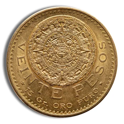 1917 Mexico Gold 20 Peso - AU — Gold bullion from Standard Bullion