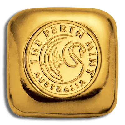 1 oz Gold Bar - Perth Mint (Cast) — Gold bullion from Standard Bullion