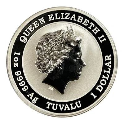 2020 1 oz Tuvalu Bald Eagle Silver Coin — Silver bullion from Standard Bullion