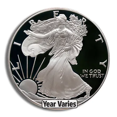 Proof Silver Eagle - Incomplete (Year Varies) — Silver bullion from Standard Bullion