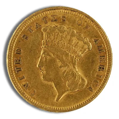 $3 Gold Princess - XF — Gold bullion from Standard Bullion