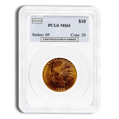<body>0 Gold Indian Eagle - PCGS MS61 — Gold bullion from Standard Bullion