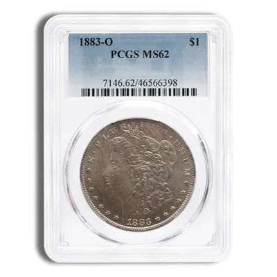 Pre-1921 Morgan Dollar - PCGS MS60-MS62 — Silver bullion from Standard Bullion