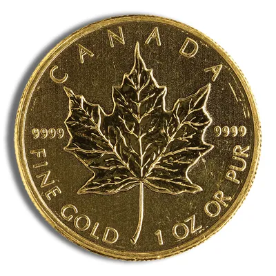 Impaired Gold Maple (Abrasion, Spots, etc.) — Gold bullion from Standard Bullion