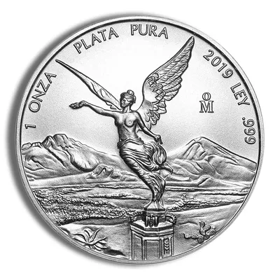 2019 1 oz Silver Mexican Libertad - BU — Silver bullion from Standard Bullion