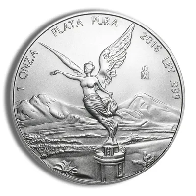 2016 1 oz Silver Mexican Libertad - BU — Silver bullion from Standard Bullion