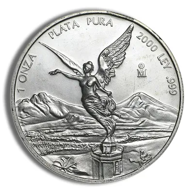 2000 1 oz Silver Mexican Libertad - BU — Silver bullion from Standard Bullion