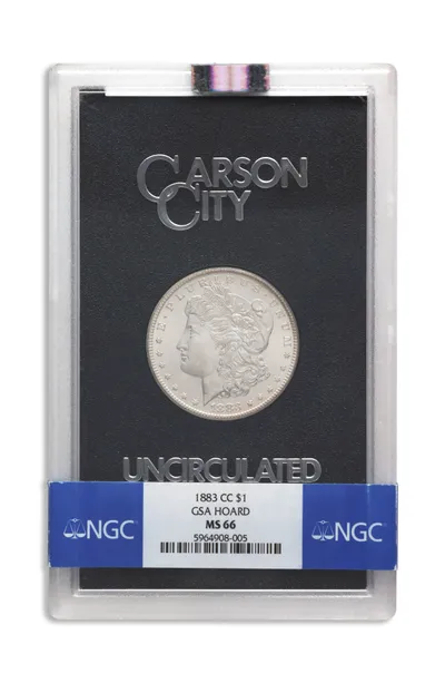 1883-CC GSA Morgan Dollar - NGC MS66 — Silver bullion from Standard Bullion