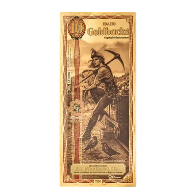 Idaho 10 Goldback — Gold bullion from Standard Bullion